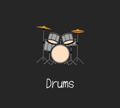 Drums Button